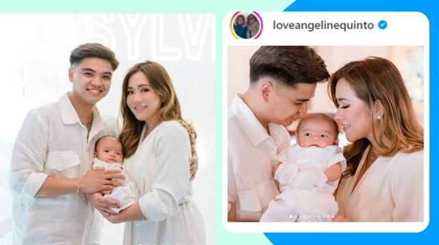 Angeline Quinto's Son Gets Baptized