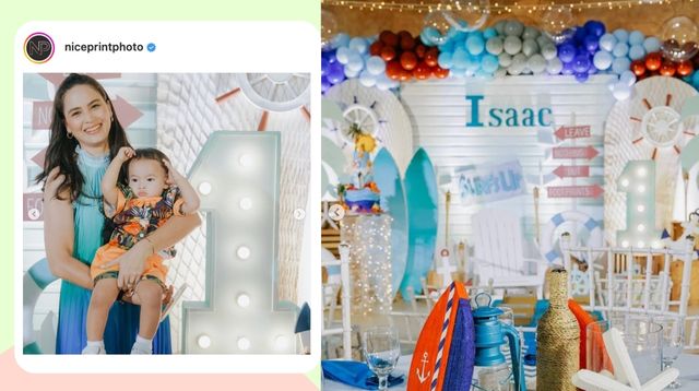 Happy First Birthday, Isaac! Oyo Boy Sotto And Kristine Hermosa Throw A Nautical-Themed Party For Fifth Child