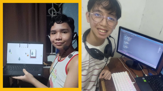 Instead Of Just Playing, These Two Grade 8 Students Code Their Own Video Games During Their Free Time