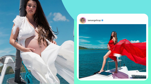 LOOK: Angelica Panganiban's Maternity Shoot On A Yacht In Subic Is Unkaboggable