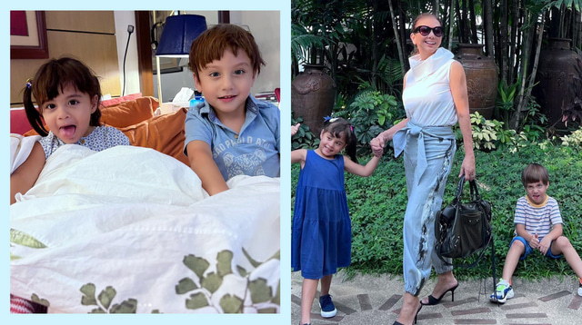 Korina Reminds Twins Pepe And Pilar To Speak English In Preschool, No Ilonggo To Be Understood