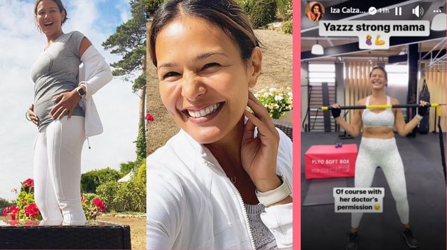 Strong Mama-To-Be Iza Calzado Continues Working Out 'With Her Doctor's Permission'