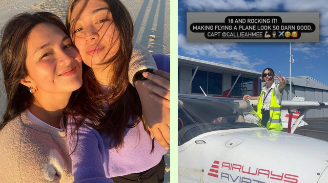 Dimples Romana Is Proud Of Her 'Future Captain Callie' For Her First 90-Minute Solo Flight!