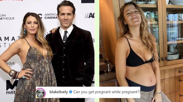 Blake Lively Teases 'Bad' Dancing Ryan Reynolds: 'Can You Get Pregnant While Pregnant?'