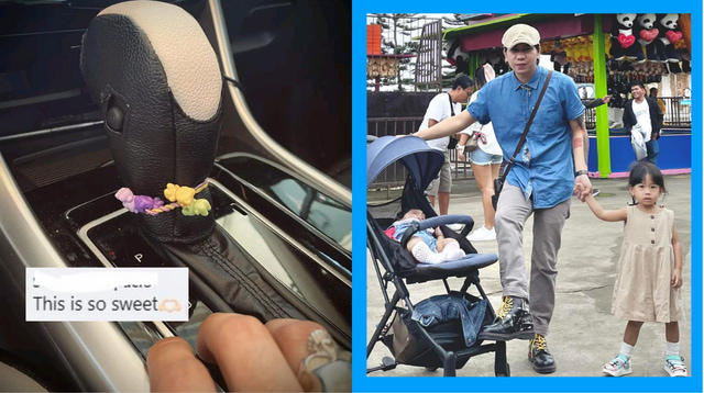 This Dad Placed His Daughter's Hair Tie In His Car To Remind Him, 'May Bata Na Nag-Aantay Sa Pag-Uwi Ko'