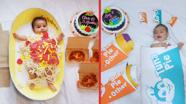 Meet 'Jolli-Baby!' Here's How A Dad Creatively Documents Their Baby's Monthly Milestones
