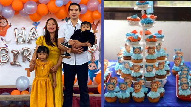Galing! This Mom DIY-Ed Her Baby's Birthday Cupcakes For 100 Guests With This Hack