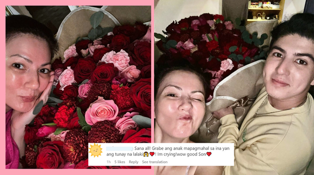 Mavy Legaspi’s Valentine’s Bouquet For Mom Carmina Villaroel Made Us Melt: 'You're Always First'