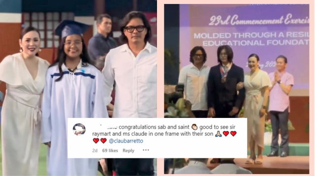'Mahalaga Kumpleto Sila,' What Netizens Say About Claudine, Raymart Being Present In Kids' School Events
