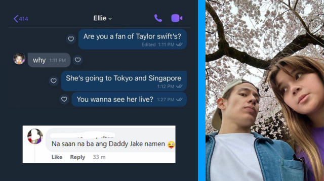 Cute! Jake Ejercito Invites Ellie To Watch Taylor Swift Live