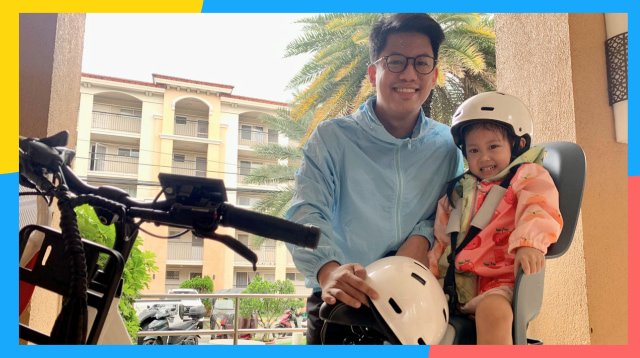 Hatid-Sundo Using An E-Bike? This Dad Does It With His Preschooler, Tipid Sa Oras At Gastos