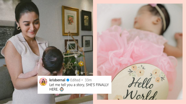Kris Bernal Gives Birth To First Child, 'She's Finally Here!'