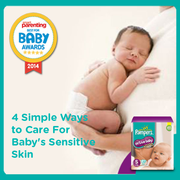 4 Simple Ways To Care For Baby’s Sensitive Skin