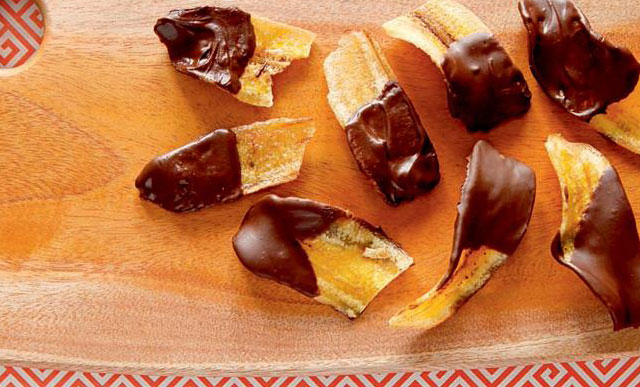 Weekend Recipe: Chocolate Banana Chips