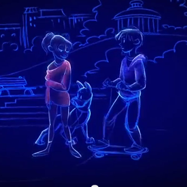 This Made our Day: A Love Story Told through Animation