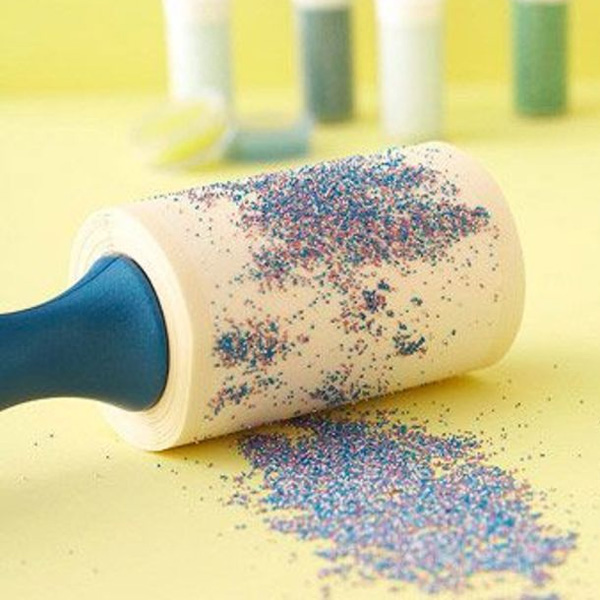 Mommy Hack of the Week: Easy Glitter Clean Up