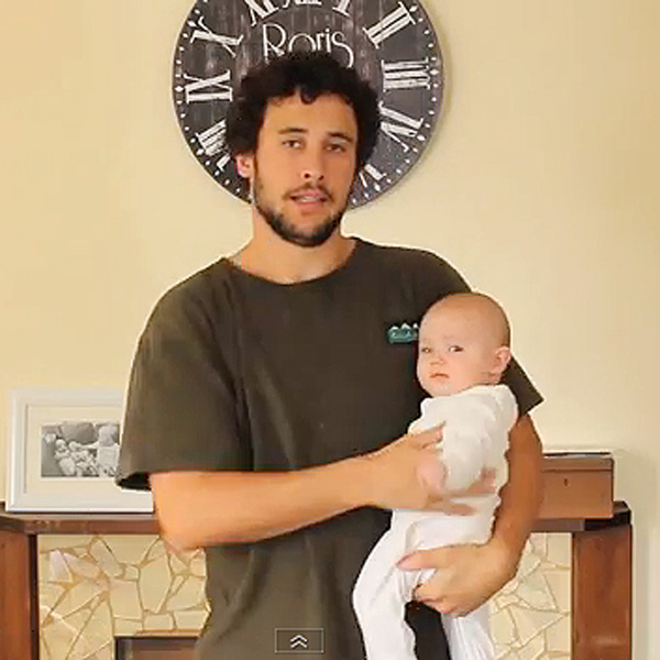 This Made our Day: How to Hold a Baby, According to Dad