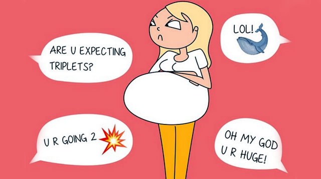 13 Panel Comics That Perfectly Capture Pregnancy Struggles