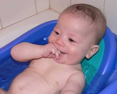 Baby in a Bath