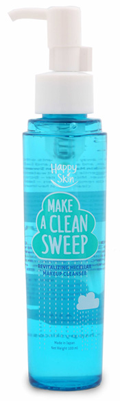Happy Skin Make a Clean Sweep Revitalizaing Micellar Makeup Cleanser