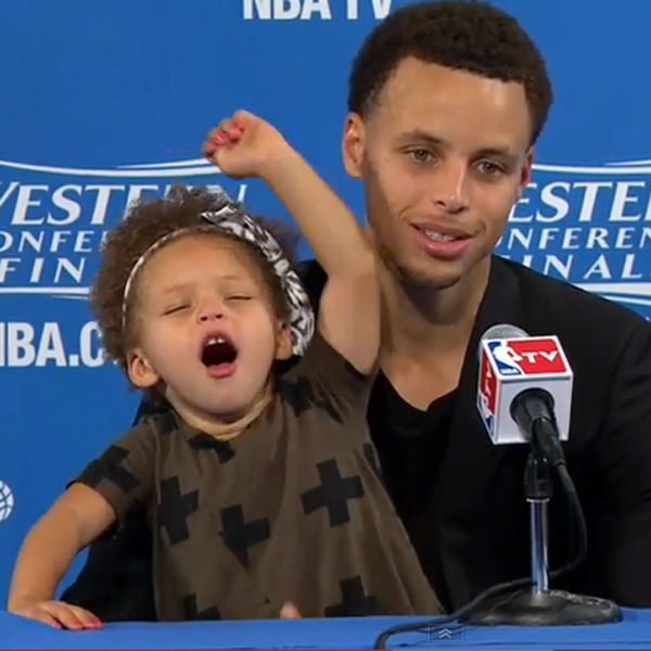 This Made our Day: NBA Star Stephen Curry's Daughter Adorably Upstages ...