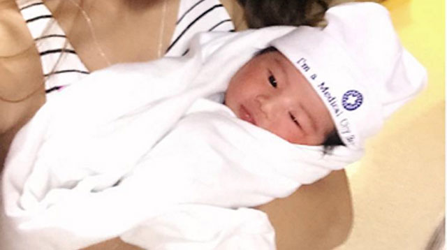 Top of the Morning: Shamcey Supsup Welcomes First Child