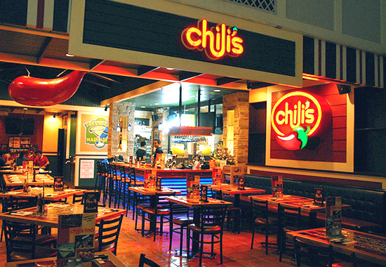 chili's dining room open