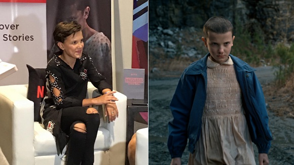 Intruders' Millie Brown finds Stranger Things on Netflix – Sci-Fi