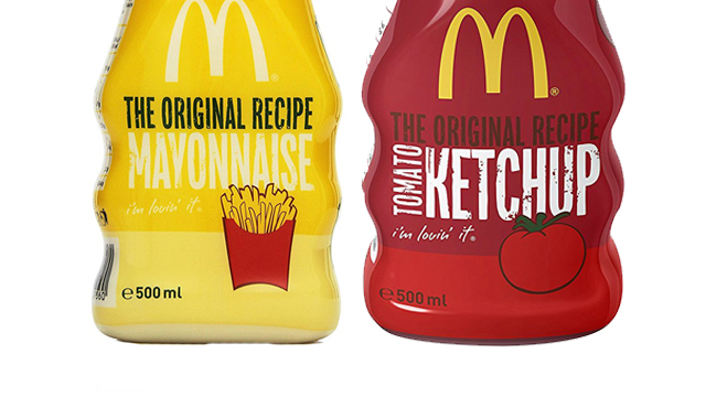 Mcdonald's Original Tomato Ketchup and Mayonnaise