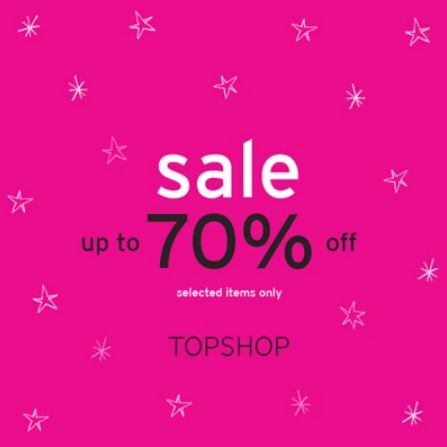 Topshop End Season Sale In Your Spending
