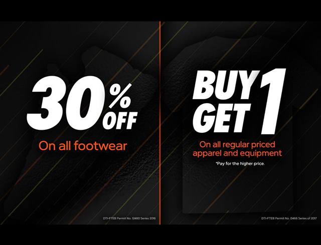 Nike buy one hot sale get one free