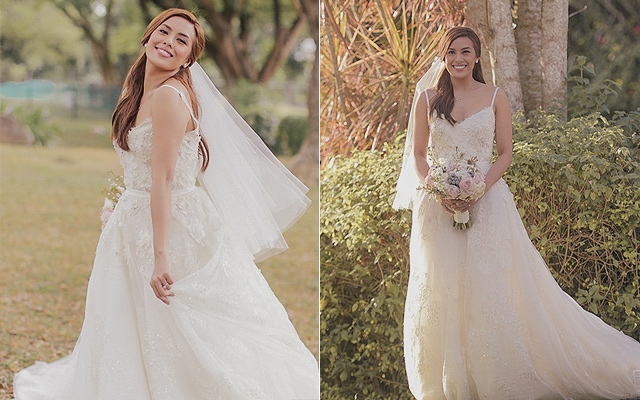 Beautiful Pinoy Celebrity Wedding  Gowns 