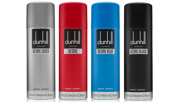 dunhill desire red body spray