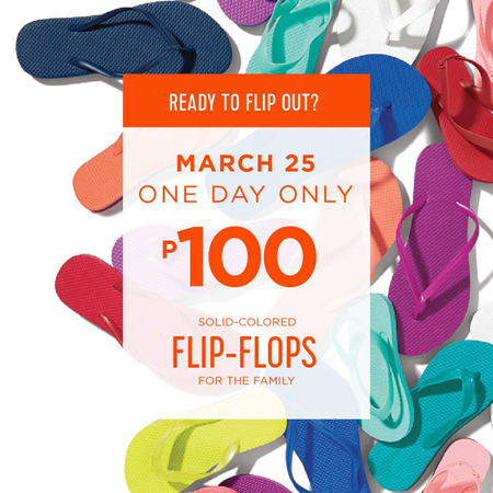 Old navy flip hot sale flop day