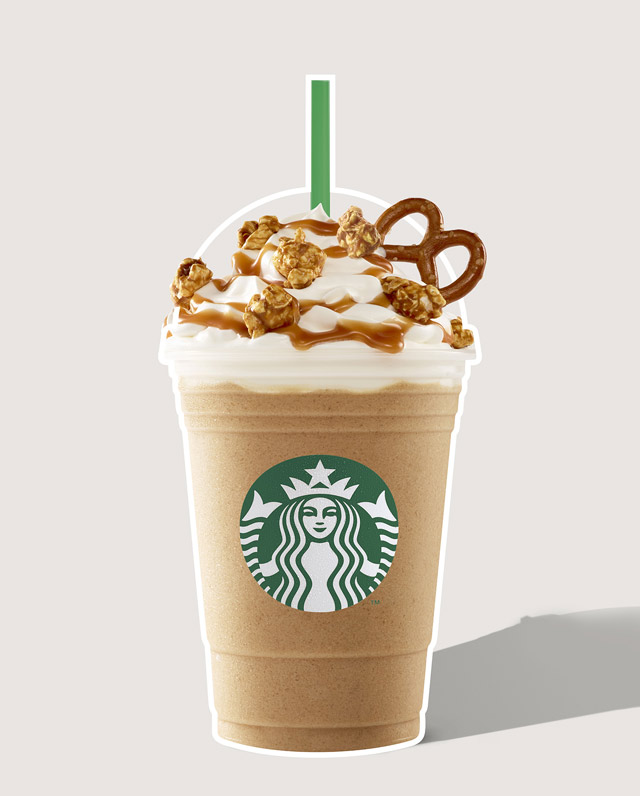 Starbucks New Pop'zel Coffee Frappuccino