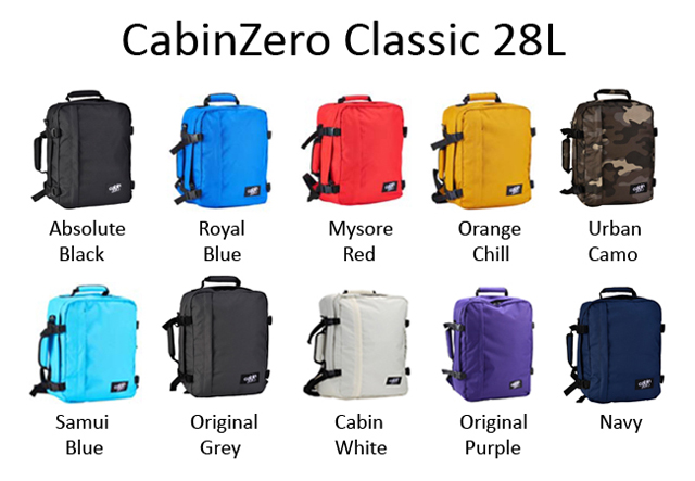 Navy Classic 28L Backpack by CabinZero – Traveling Bags