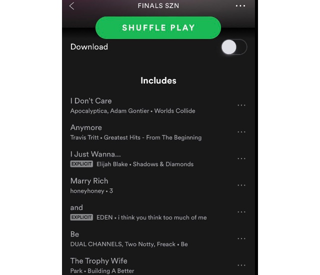 spotify playlist memes