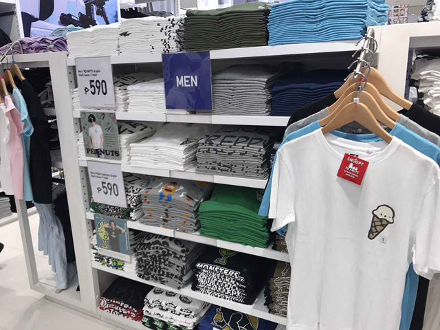 marvel shirts sm department store