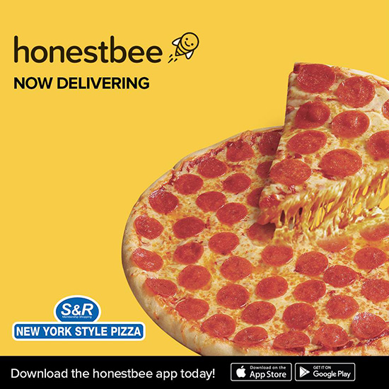 S R Pizza Now Delivers Through Honestbee App