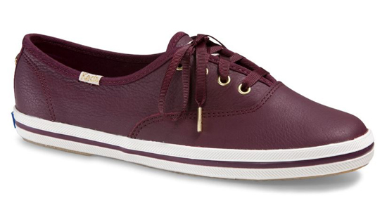 Keds x Kate Spade New York Leather Sneakers