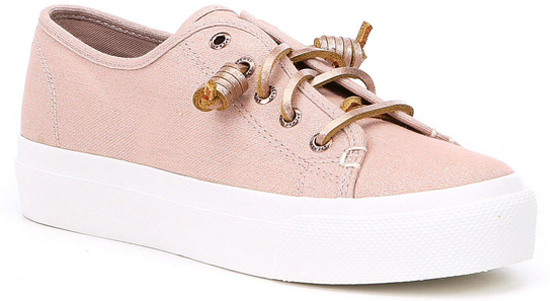 sperrys rose gold