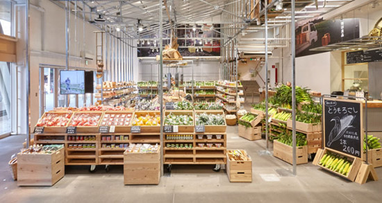 MUJI Opens First Grocery Store in Tokyo, Japan