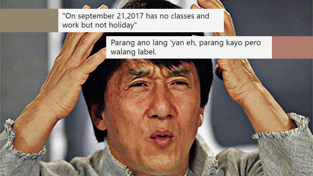 September 21 is not a holiday but there are no classes