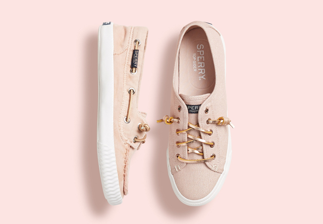 Sperry Rose Dust Collection Is Now 