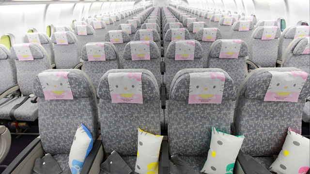 You Can Fly Around The World In A Hello Kitty Airplane