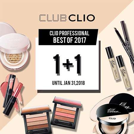 Club Clio Buy-One-Take-One Promo January 2018