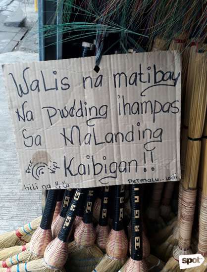 A Broom for Your Malandi Friend And More Funny Signs and Photos