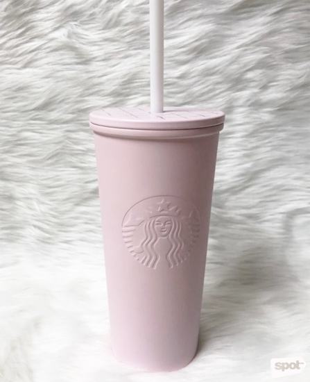 Starbucks Spring Blossom Millennial Pink Cold Cup