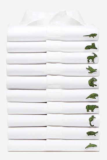 Lacoste polo endangered species new arrivals