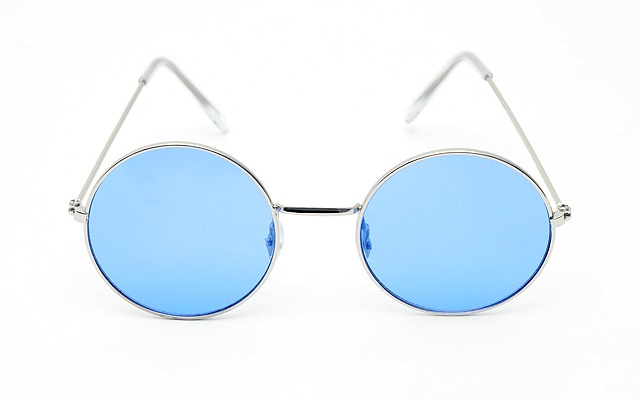 Buy Equal Blue Color Sunglasses Aviator Shape Full Rim Gold Frame Online-bdsngoinhaviet.com.vn